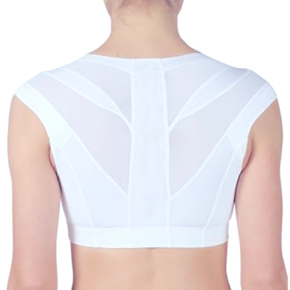 Brand New White Intelliskin Back Support Posture Assistance Top